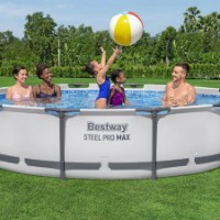 Бассейн Bestway Steel Pro Max Round (56416BW) фото №6 — интернет-магазин Desire.md
