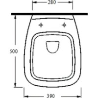Сиденье для унитаза Alvona EVK8602 фото №2 — интернет-магазин Desire.md