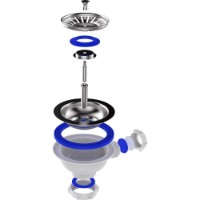 Донный клапан Aquant NV250-40-MR фото №5 — интернет-магазин Desire.md