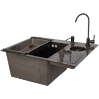 Кухонная мойка Art Flame ELBA DB 6045 600x450x230mm Black