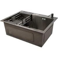 Кухонная мойка Art Flame Hloia 60x45 Black