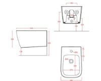 Биде Artceram ASB001 фото №2 — интернет-магазин Desire.md