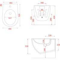 Биде Artceram FLB001 фото №2 — интернет-магазин Desire.md