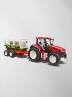 Tractor Bruder With The Forestry Trailer (3453) imaginea #2 — magazin online Desire.md