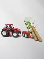 Tractor Bruder With The Forestry Trailer (3453) imaginea #3 — magazin online Desire.md