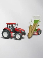 Tractor Bruder With The Forestry Trailer (3453) imaginea #4 — magazin online Desire.md