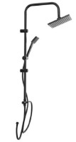 Душевой набор Bathroom Solutions 6pcs Black (55574)