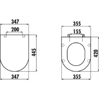 Capac de toaletă Creavit KC0103.03 imaginea #2 — magazin online Desire.md