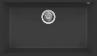 Кухонная мойка Elleci QUADRA 130 UNDERMOUNT 40 Full Black (LGQ13040BSO)