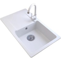 Кухонная мойка Granitan TRENDY 765x448mm White
