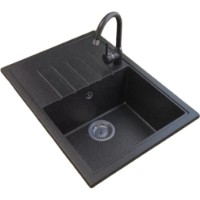 Кухонная мойка Granitan CALYPSO 680x490mm Black dappled