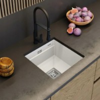 Кухонная мойка Granitan EPIR 44 440x450mm White фото №3 — интернет-магазин Desire.md