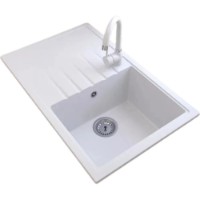 Кухонная мойка Granitan ERIS 785x495mm White