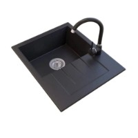 Кухонная мойка Granitan MILANO 574x464mm Black