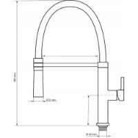 Baterie bucătărie Granitan FULL BLACK imaginea #2 — magazin online Desire.md