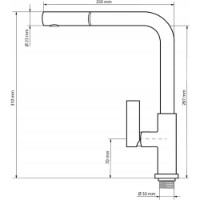 Baterie bucătărie Granitan LINEA GREY imaginea #6 — magazin online Desire.md