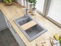 Baterie bucătărie Granitan NOOK GREY imaginea #3 — magazin online Desire.md