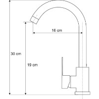 Baterie bucătărie Granitan PRESTIGE BEIGE imaginea #3 — magazin online Desire.md
