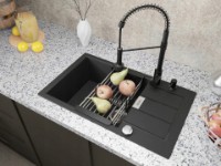 Baterie bucătărie Granitan SPIRAL BLACK imaginea #3 — magazin online Desire.md