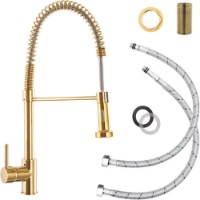 Baterie bucătărie Granitan SPIRAL GOLD imaginea #2 — magazin online Desire.md