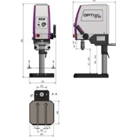 Mașină de găurit cu coloană Optimum 3020150 imaginea #2 — magazin online Desire.md