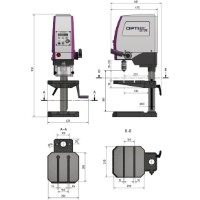 Mașină de găurit cu coloană Optimum 3020168 imaginea #2 — magazin online Desire.md