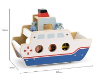 Navă Viga Wooden Ferry (44684) imaginea #2 — magazin online Desire.md