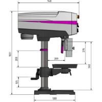 Сверлильный станок Optimum 3020625T фото №4 — интернет-магазин Desire.md
