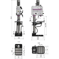 Mașină de găurit cu coloană Optimum 3034262 imaginea #4 — magazin online Desire.md