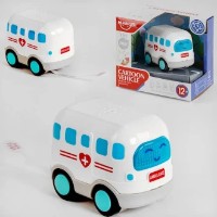 Vehicul de urgență Huanger Ambulance White (HE0537-A)  imaginea #2 — magazin online Desire.md