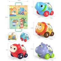 Set de mașini Huanger Bouncing Animal Car 4pcs (HE8069)  imaginea #2 — magazin online Desire.md