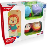 Set de mașini Huanger Bouncing Animal Car 4pcs (HE8069)  imaginea #3 — magazin online Desire.md