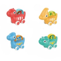 Set de mașini Huanger Dinosaur Car 4pcs (HE8008)