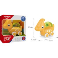 Mașină Huanger Dinosaur Yellow (HE8007) imaginea #2 — magazin online Desire.md
