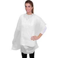 Парикмахерский пеньюар Eurostil White 30pcs (02791/58) 