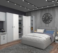 Dulap Ambianta AMIGO Colt Grey imaginea #2 — magazin online Desire.md