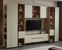 Dulap pentru perete Ambianta Kosmo 0.6m Door Artisan/Cream imaginea #2 — magazin online Desire.md