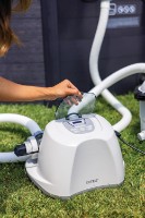 Хлоргенератор для бассейна Intex Krystal Clear QS1600 Plus (26690) фото №5 — интернет-магазин Desire.md