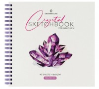 Скетчбук Greenwich Line Crystal Amethyst Stone (SkBG_45787)