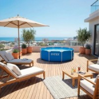 Бассейн Intex Metal Frame Blue (28296) фото №7 — интернет-магазин Desire.md