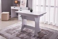 Обеденный стол Ambianta Cleo-3 1050x680x775mm Alb