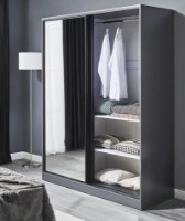 Шкаф-купе Ambianta Happy 2100x1500x520 Grafit