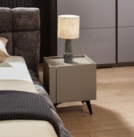 Прикроватная тумба Ambianta Space Gray фото №1 — интернет-магазин Desire.md