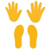 Set sport pentru copii Pilsan Hands And Feet Balance Yellow (03707)