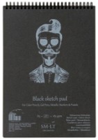Sketchbook SMLT A5 Black Sketch Pad 165gsm 20pcs (5EB-20TS/BLACK)