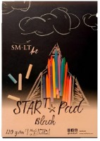Sketchbook SMLT StartPad Black A5 20pcs 120g (PS-20/BLACK/FSC)