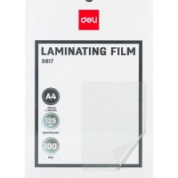 Folie pentru laminare Deli DL03817 A4 125мkм 100pcs