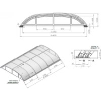 Павильон для бассейна Albixon Dallas A (3Z02-06-002D) фото №8 — интернет-магазин Desire.md