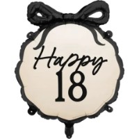 Balon PartyDeco Happy 18  57x67cm (FB266-18)