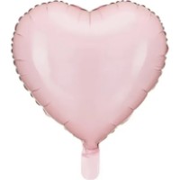 Balon PartyDeco Heart 45cm Light Pink (FB9P-081J)